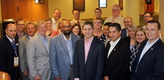 The 2017-18 CoSIDA Officers, Board and Staff.